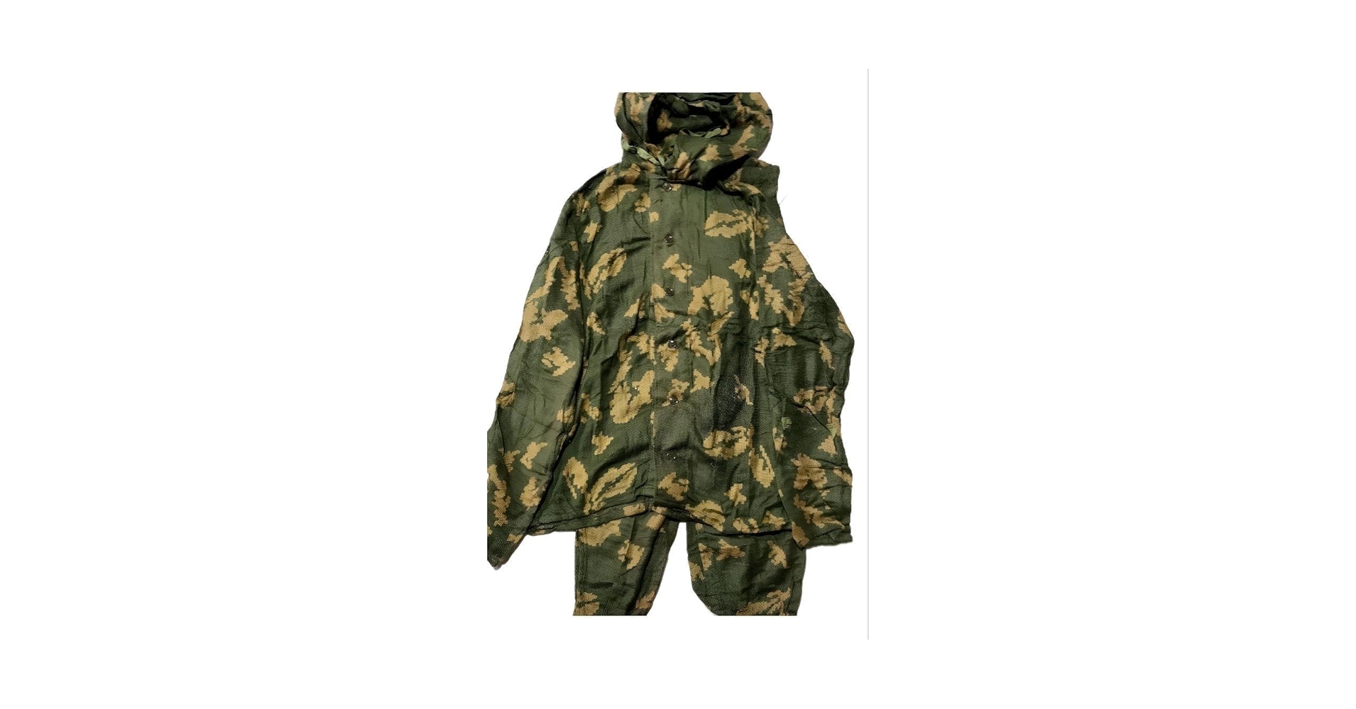 ソ連軍 実物 アフガン紛争 KZS 化学防護服 メッシュ サイズ2 Amazon | ソ連軍 実物 アフガン紛争 KZM 化学防護服 メッシュ